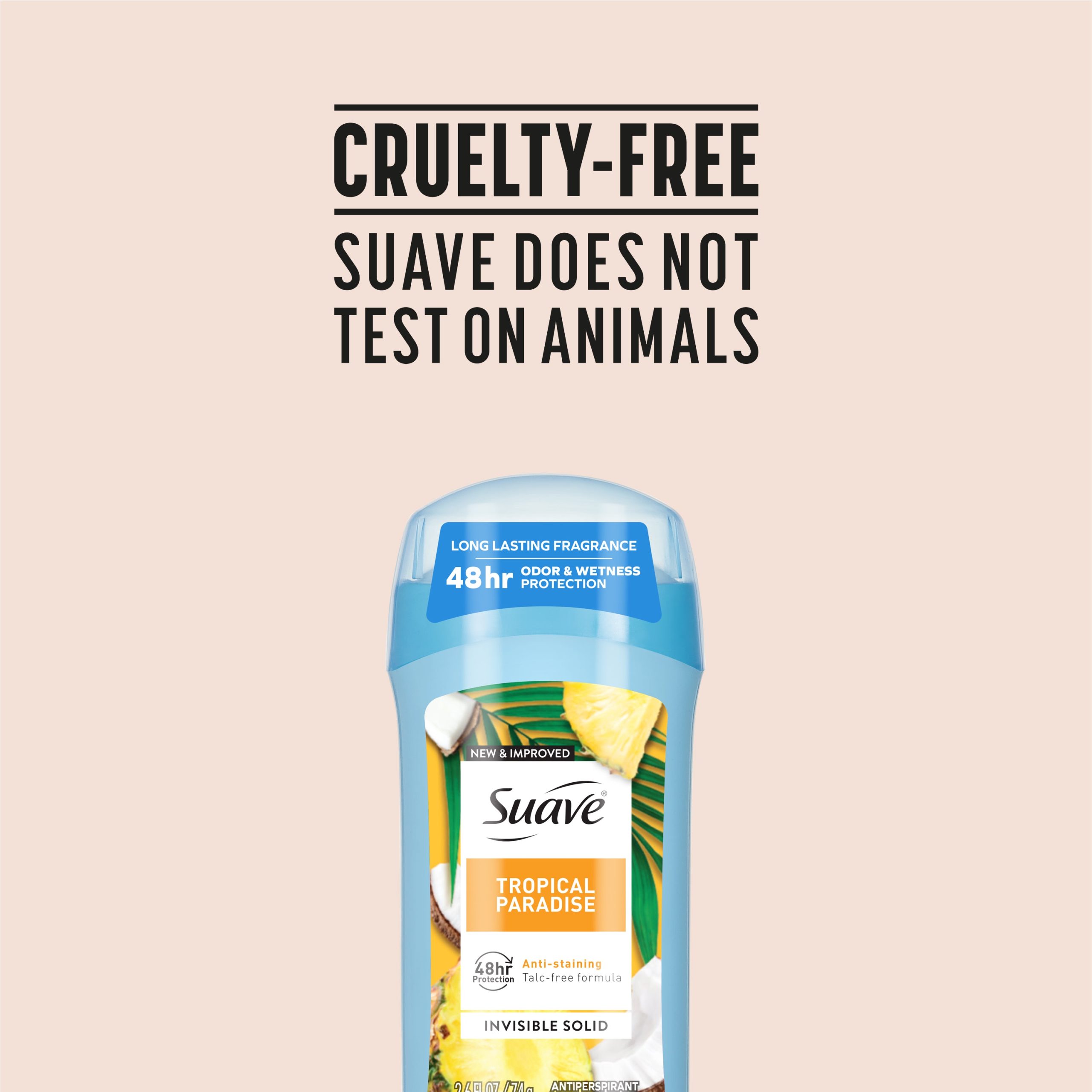 Tropical Paradise Invisible Solid Antiperspirant Deodorant Stick - Image 7