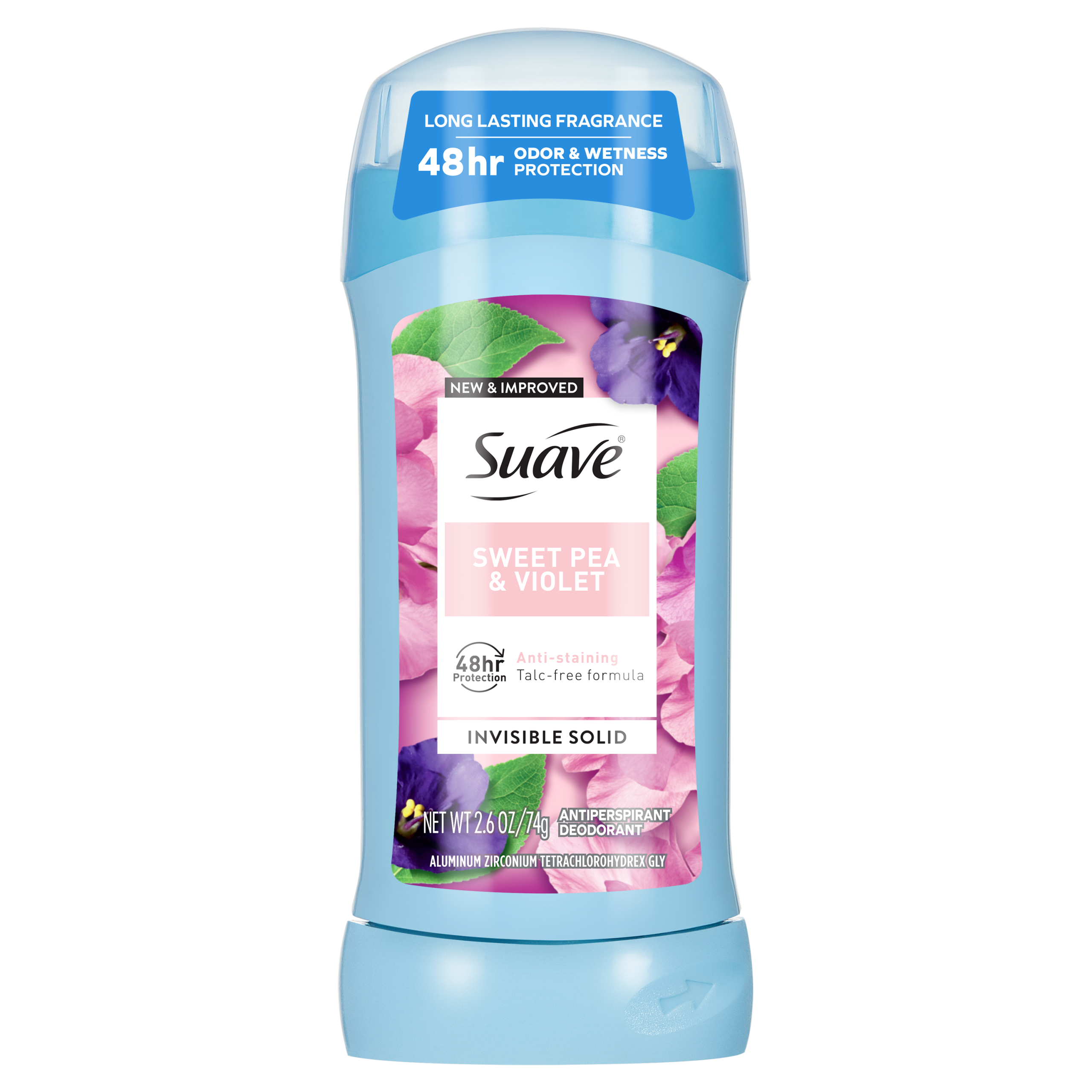 Sweet Pea & Violet Invisible Solid Antiperspirant Deodorant Stick - Image 10