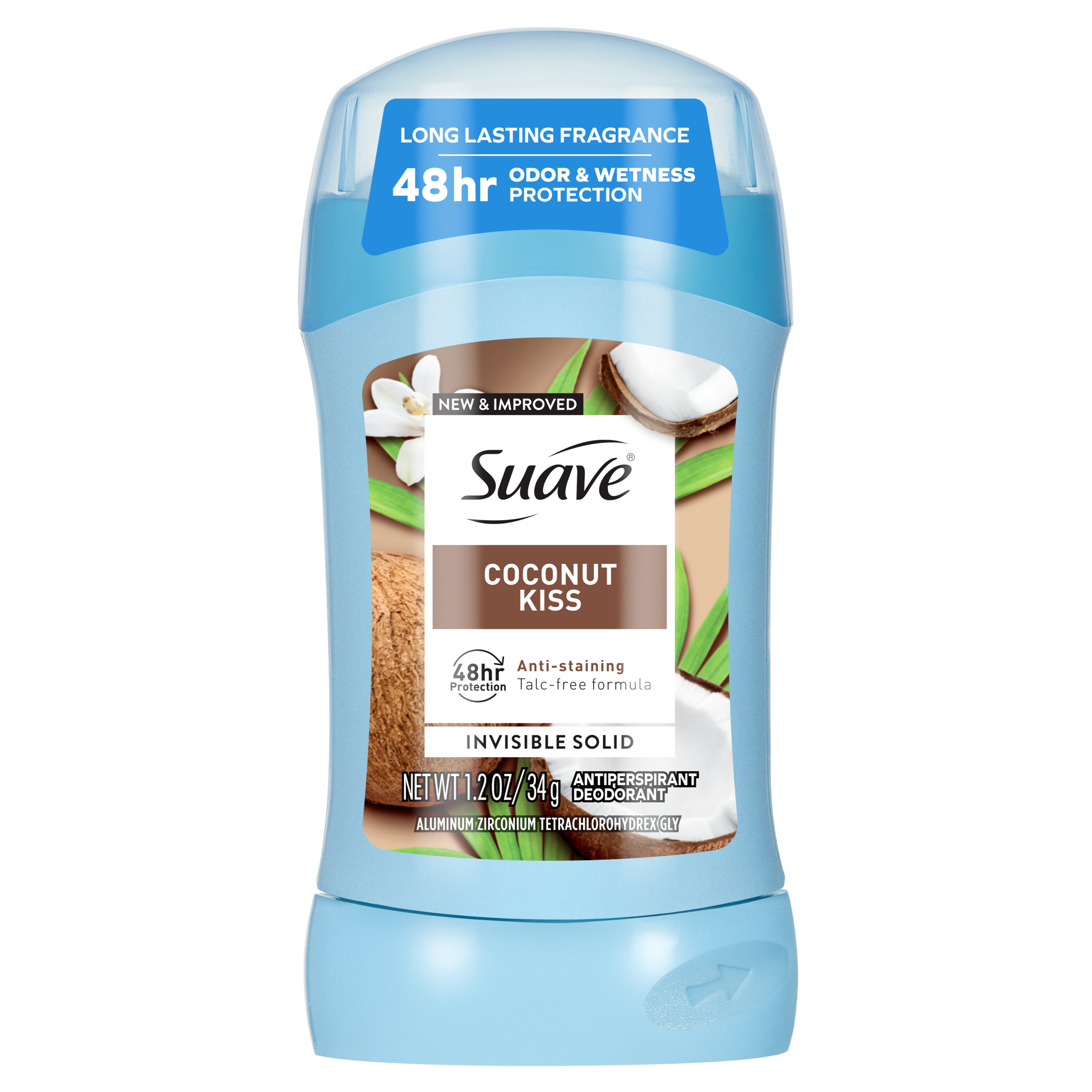 Coconut Kiss Invisible Solid Antiperspirant Deodorant Stick