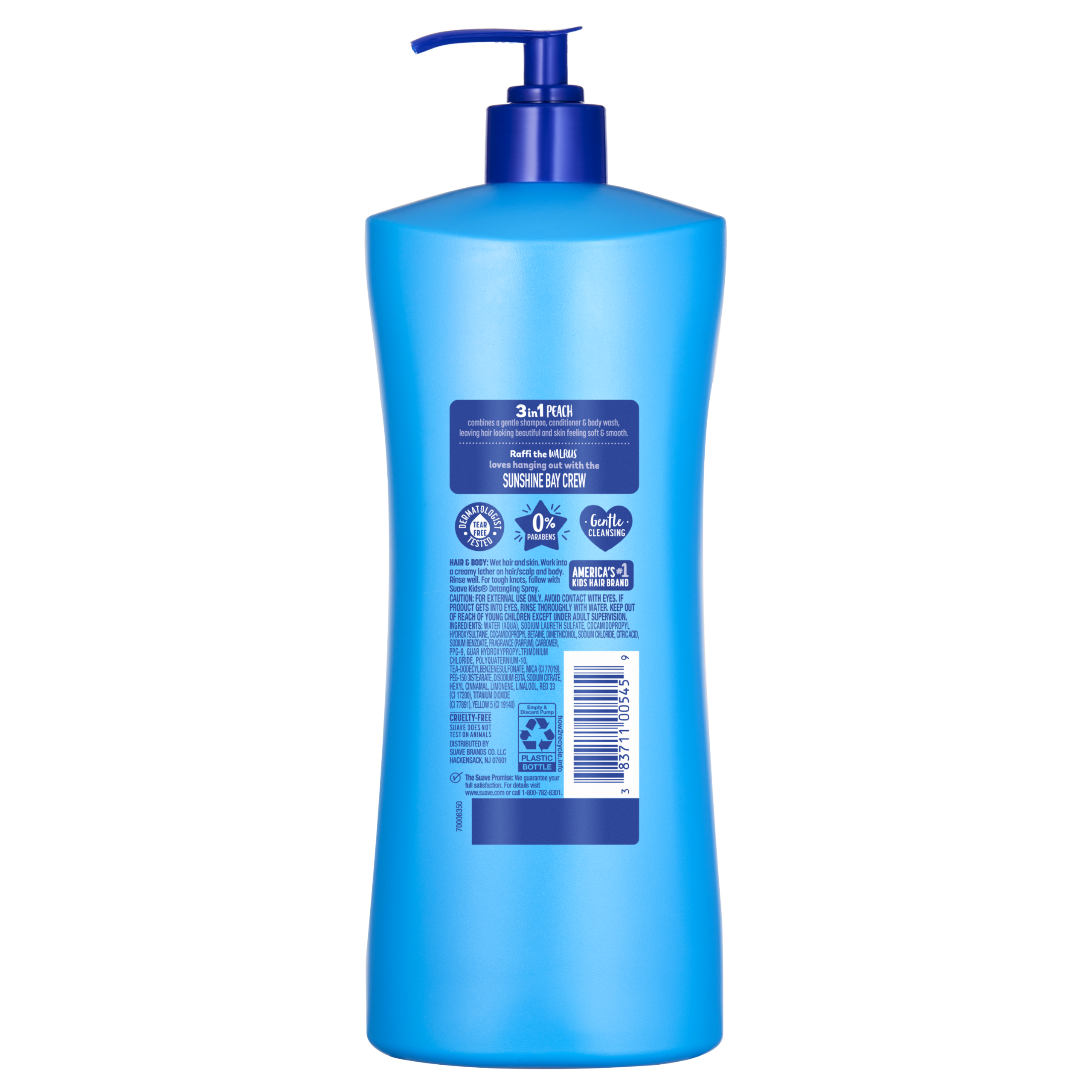 Peach 3-in-1 Shampoo. Conditioner. Body Wash - Image 2