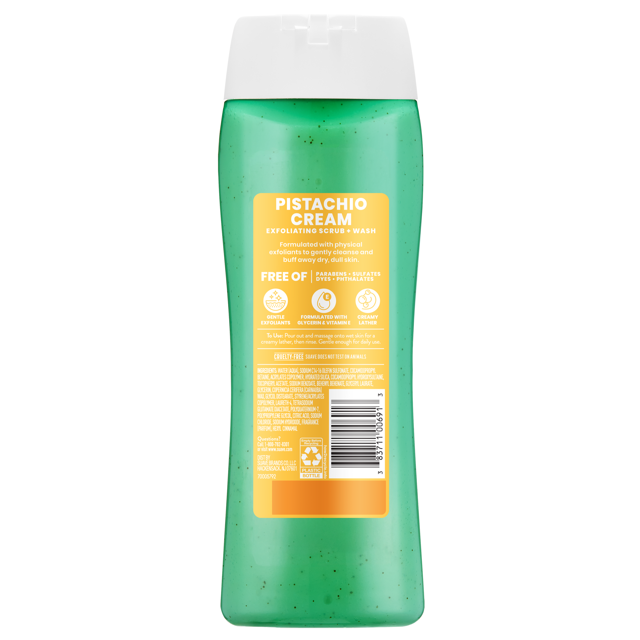 Pistachio Cream Exfoliating Body Wash & Scrub - Image 8