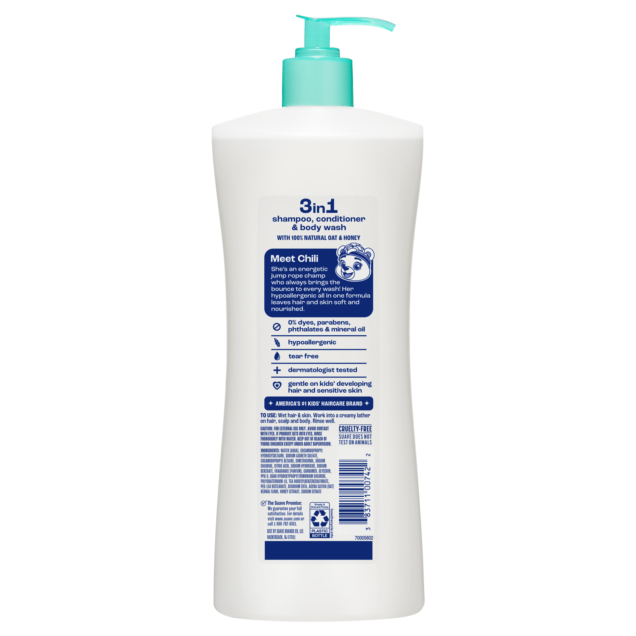 Kids Purely Fun Oat & Honey 3-in-1 Shampoo. Conditioner & Body Wash - Image 9