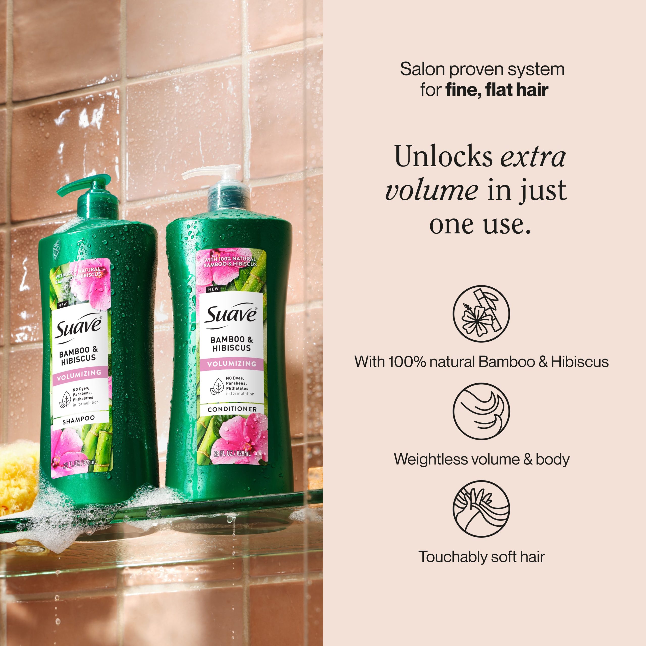 Bamboo & Hibiscus Volumizing Conditioner - Image 2