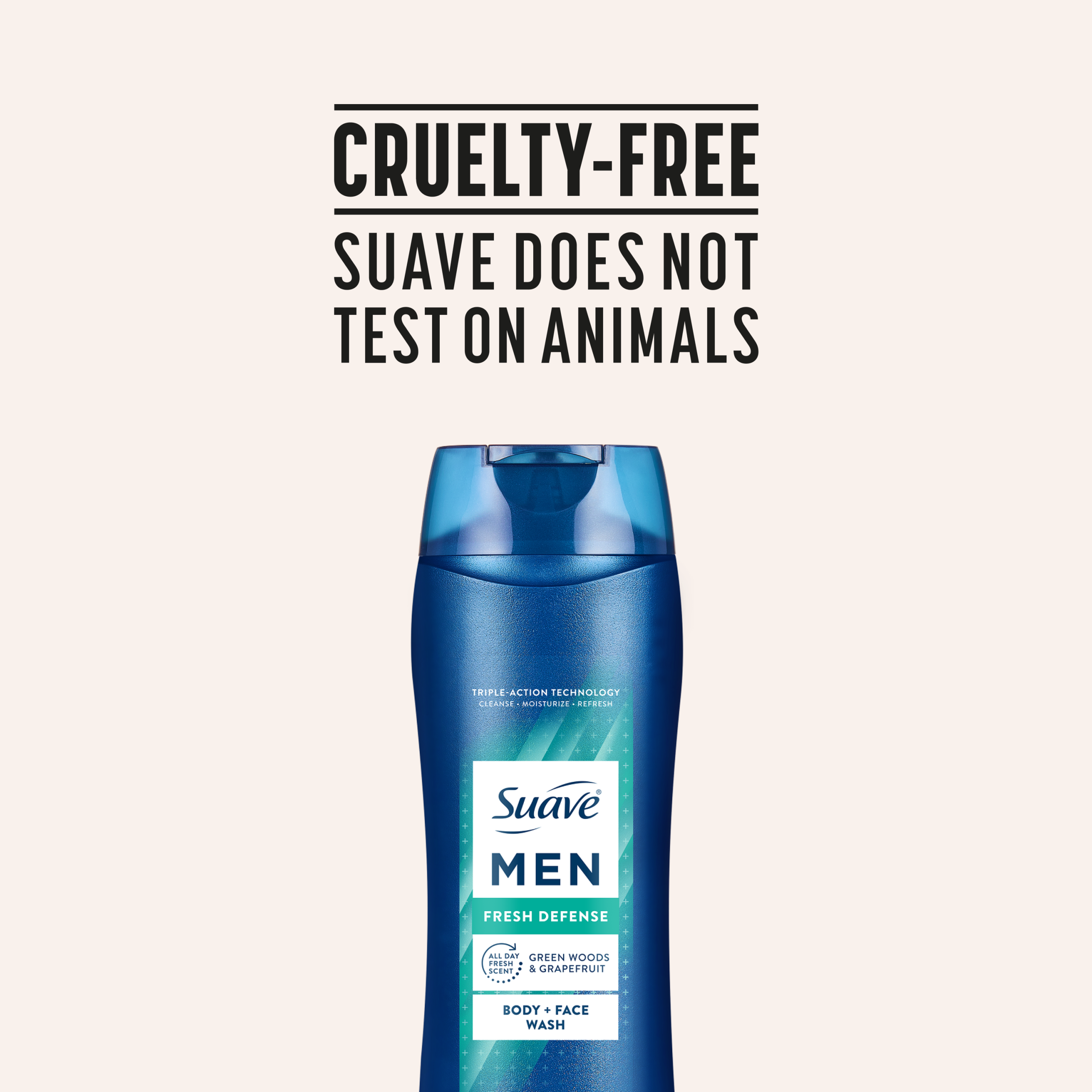 Men's Fresh Defense Body + Face Wash - Image 7