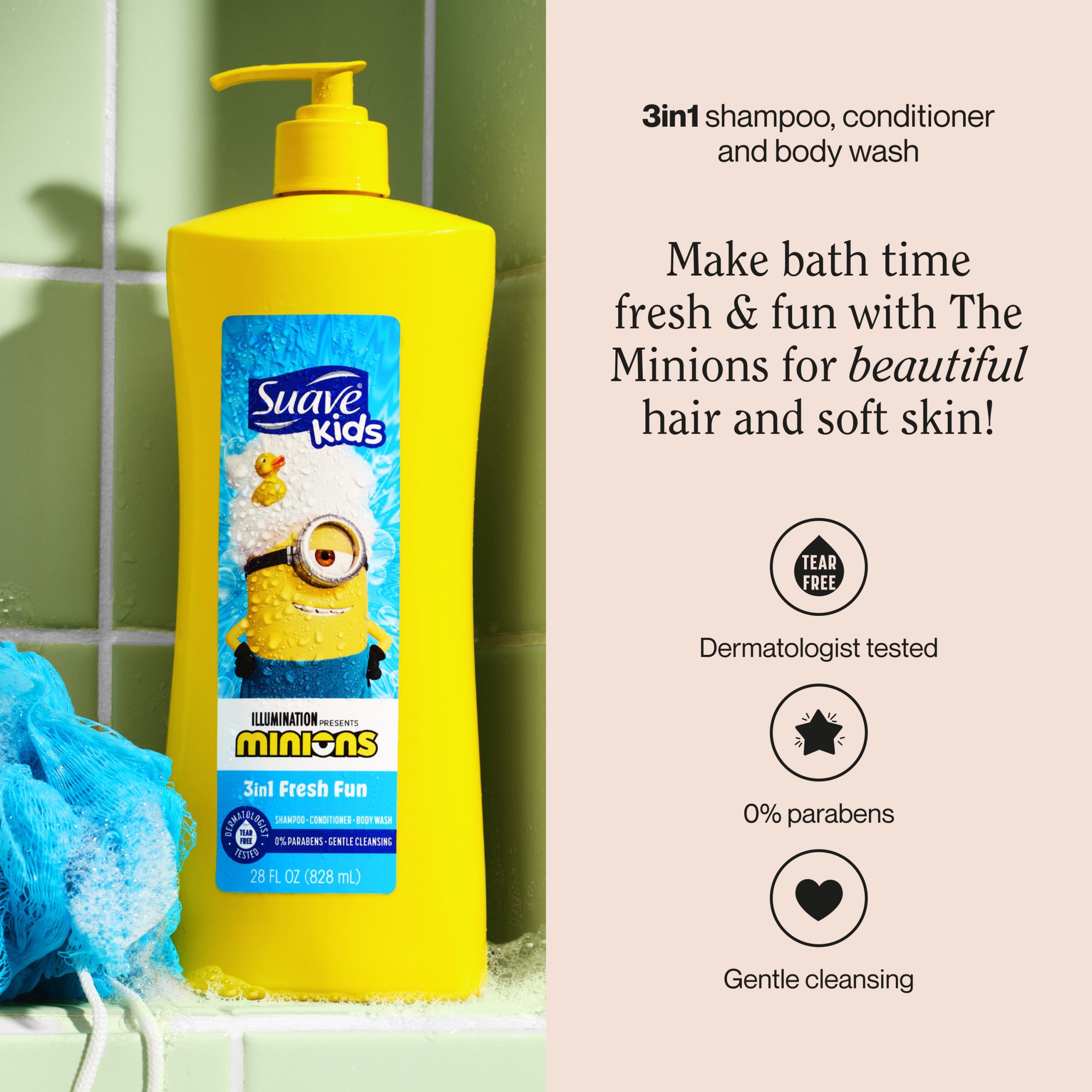 Minions 3-In-1 Shampoo. Conditioner. & Body Wash - Image 2